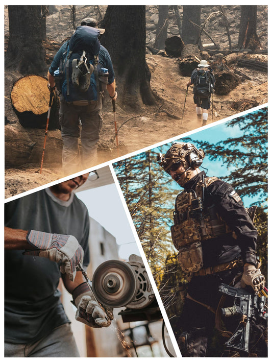 TACVASEN Mens Hiking Cargo Pants Waterproof Breathable Work Pants for Men Construction Stretch Flex Tactical Trousers 9 Pockets ArmyGreen 32