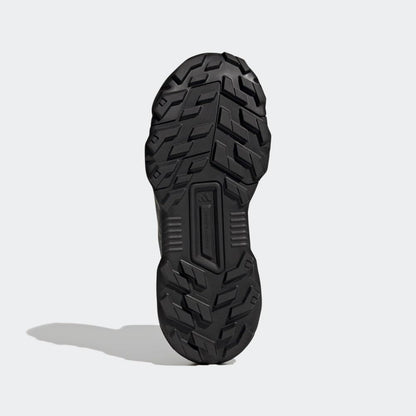 adidas Men's Unity Leather Mid RAIN.RDY Walking Shoe, Black/Grey/Grey, 9.5