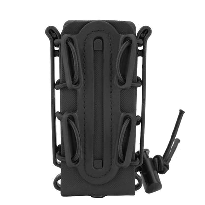 Dekoo 3PCS Mag Pouch 9mm Magazine Pouch Molle Tactical Airsoft Mag Carrier Hunting Equipment Holder (Black)