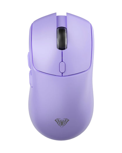 AULA Wireless Keyboard and Mouse Combo, F99 Pro Mechanical Keyboards,Gasket Hot Swappable Custom Keyboard+SC580X Wireless Gaming Mouse Light Purple