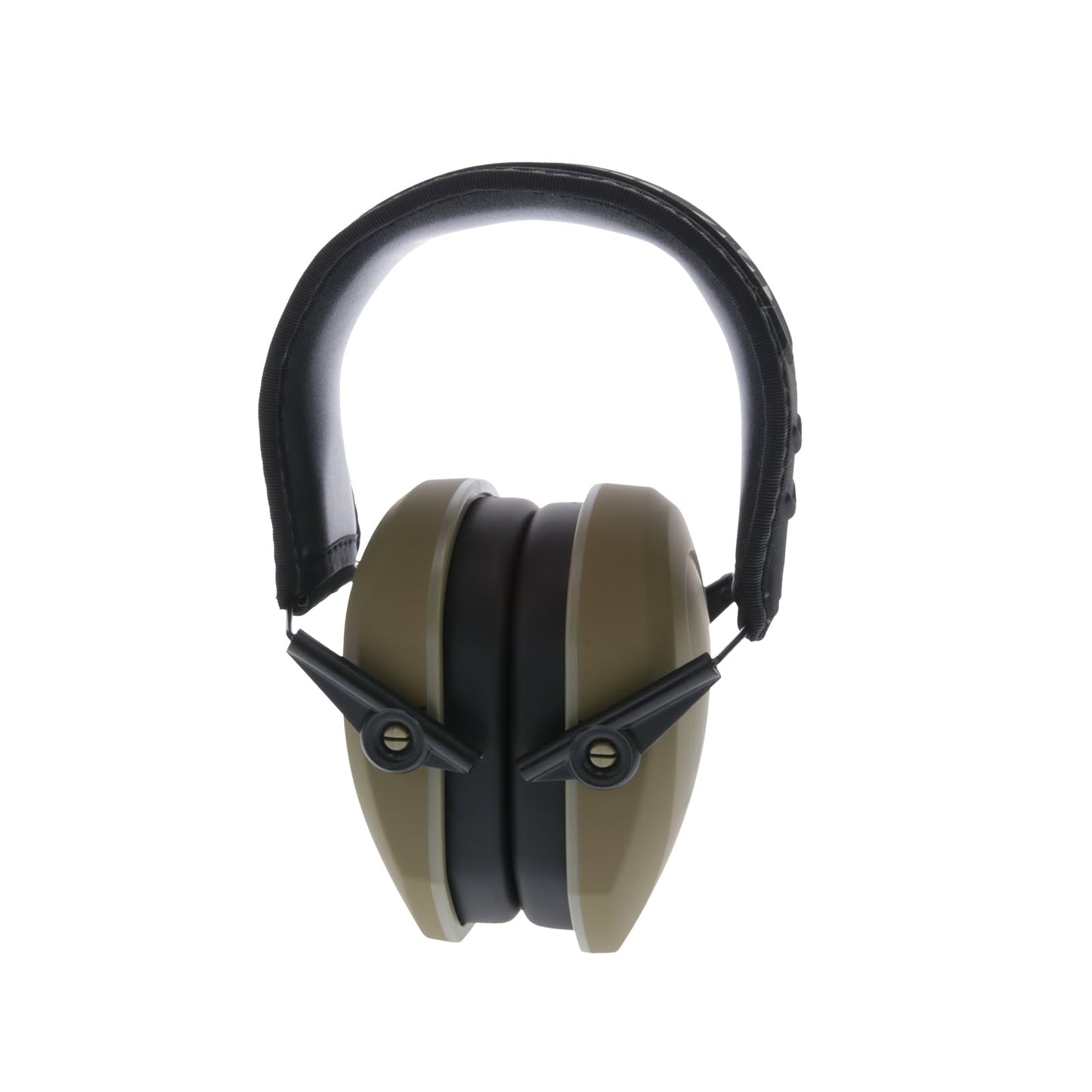 Walker's Razor Slim Passive Earmuff - Ultra Low-Profile Earcups - Olive Dark Green, One Size