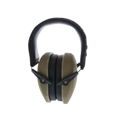 Walker's Razor Slim Passive Earmuff - Ultra Low-Profile Earcups - Olive Dark Green, One Size