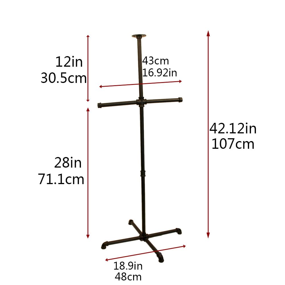 WANLIAN body armor stand - Tactical Vest Hanger for Police and Duty Gear Rack - Securely Store and Display Your Tactical Vest