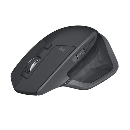 Logitech MX Master 2S Wireless Mouse - Hyper-Fast Scrolling, Ergonomic, Rechargeable, Control 3 Computers, Graphite