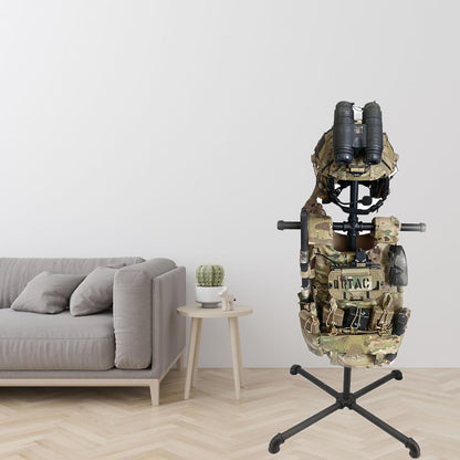 WANLIAN body armor stand - Tactical Vest Hanger for Police and Duty Gear Rack - Securely Store and Display Your Tactical Vest