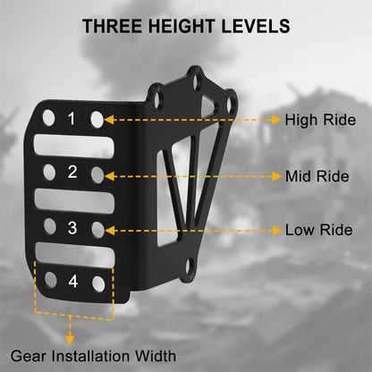 Tactical Holster Adapter, Booiu Tourniquet Holder Mount QLS Police Gear Accessories for Magazine, Tourniquet, Function Box Support Negative Cant Plate Mount Equipment