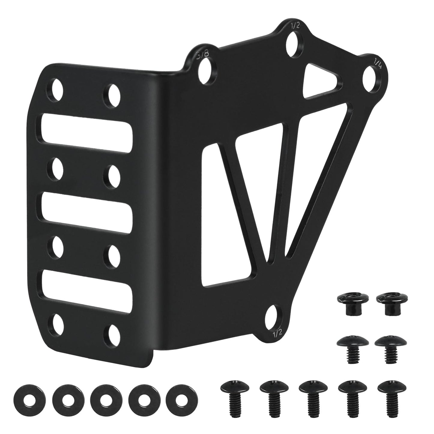 Tactical Holster Adapter, Booiu Tourniquet Holder Mount QLS Police Gear Accessories for Magazine, Tourniquet, Function Box Support Negative Cant Plate Mount Equipment