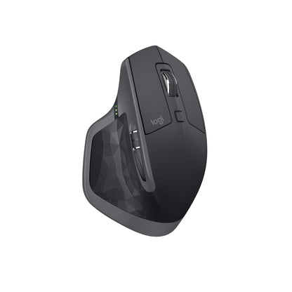 Logitech MX Master 2S Wireless Mouse - Hyper-Fast Scrolling, Ergonomic, Rechargeable, Control 3 Computers, Graphite