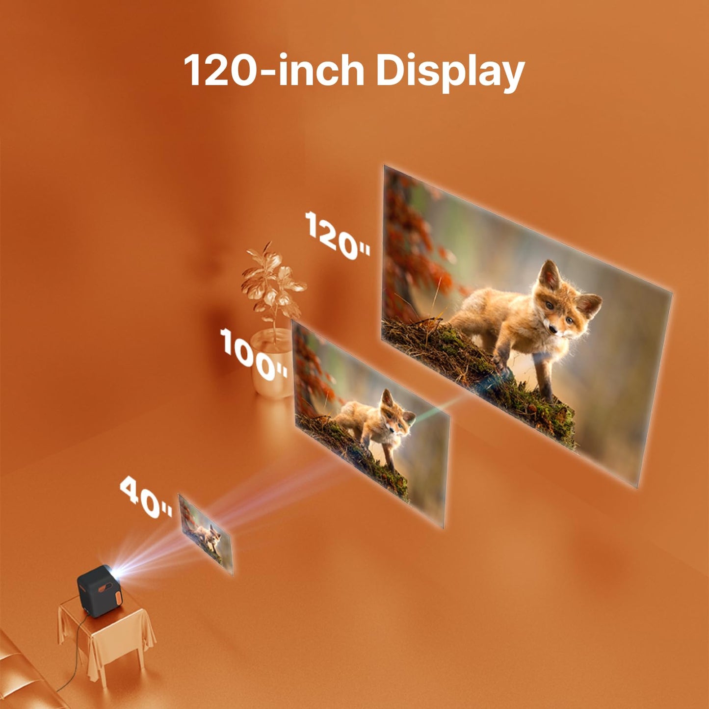 [Netflix Licensed & Google TV] Formovie Xming Episode One Mini Projector Wifi Bluetooth Outdoor 4K Movie Projector Dolby Audio Portable Projector Built in Apps