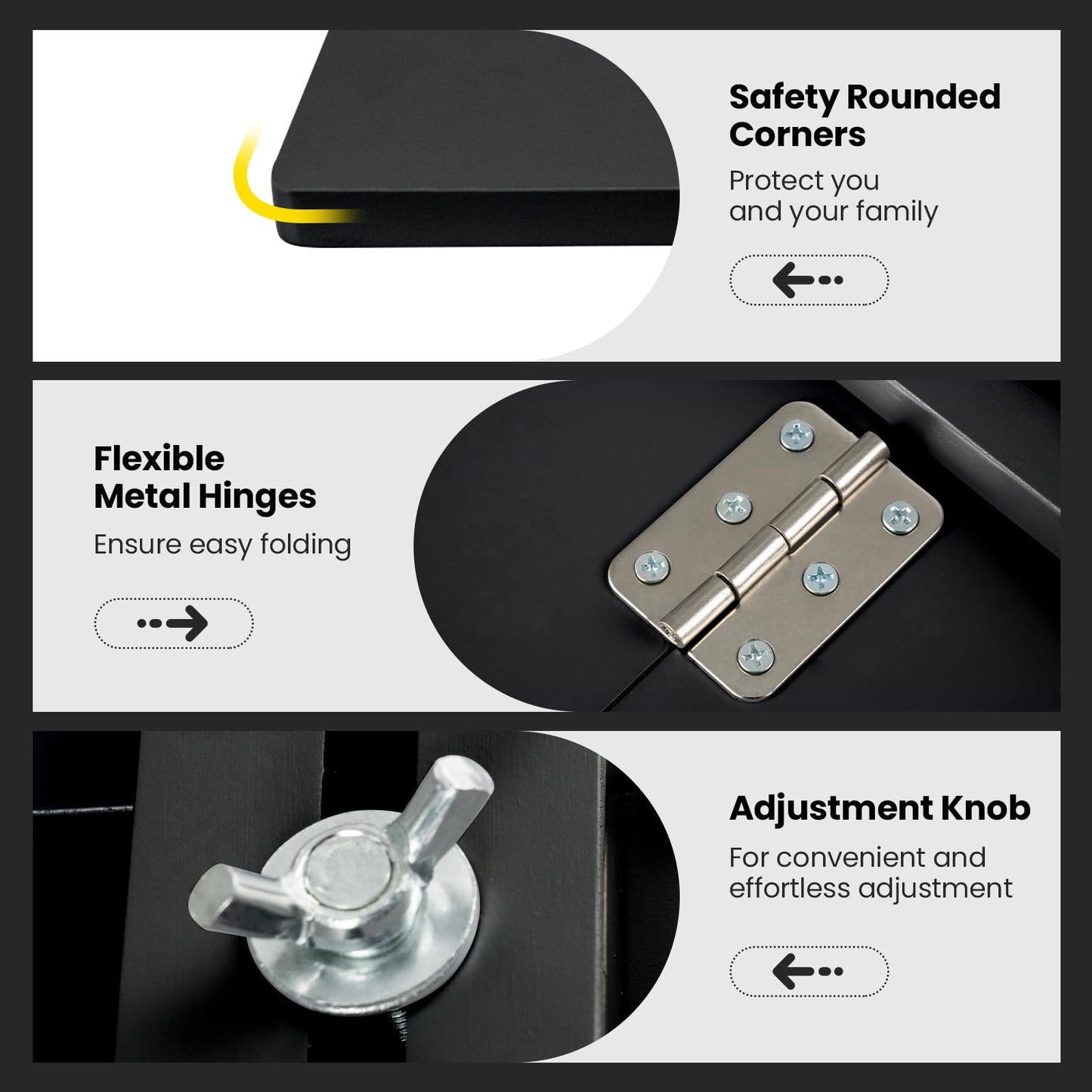 Tangkula 31.5" Wall Mounted Folding Desk, Drop-Leaf Floating Desk with Spacious Surface, Space-Saving Foldable Wall Table for Study, Bedroom, Bathroom, Balcony & Small Spaces