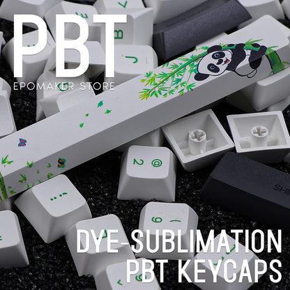 EPOMAKER SKYLOONG SK61 61 Keys 60% Hot Swappable Programmable Mechanical Gaming Wired Keyboard with RGB Backlit, NKRO, Water-Resistant, Type-C Cable for Win/Mac/Gaming (Gateron Optical Green, Panda)