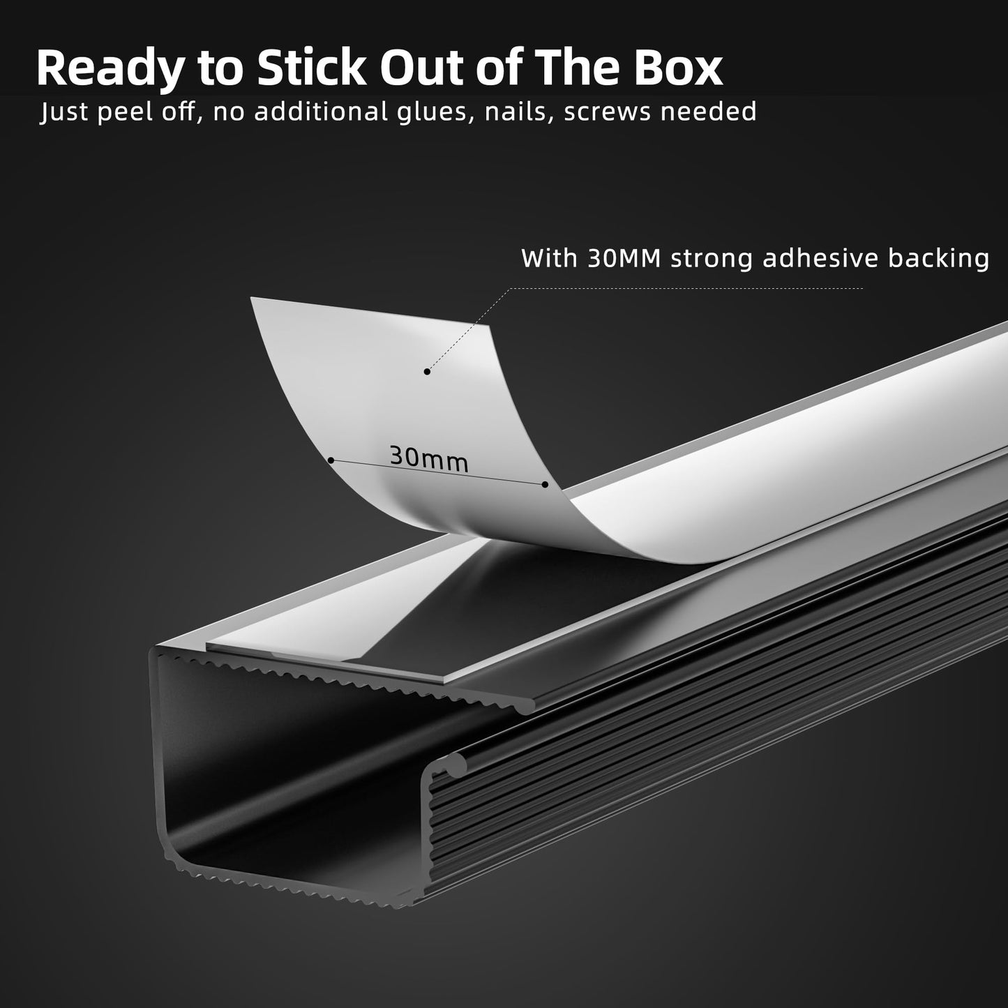 YECAYE 94.2 in Cable Management, Cord Organizer,Easy Install Self-Adhesive Cord Hider, Cable Organizer, Cable Hider for Office Organization,Child & Pet Proof, Black