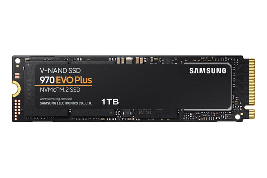 SAMSUNG 970 EVO Plus SSD 1TB NVMe M.2 Internal Solid State Drive w/ V-NAND Technology, Storage and Memory Expansion for Gaming, Graphics w/ Heat Control, Max Speed, MZ-V7S1T0B/AM