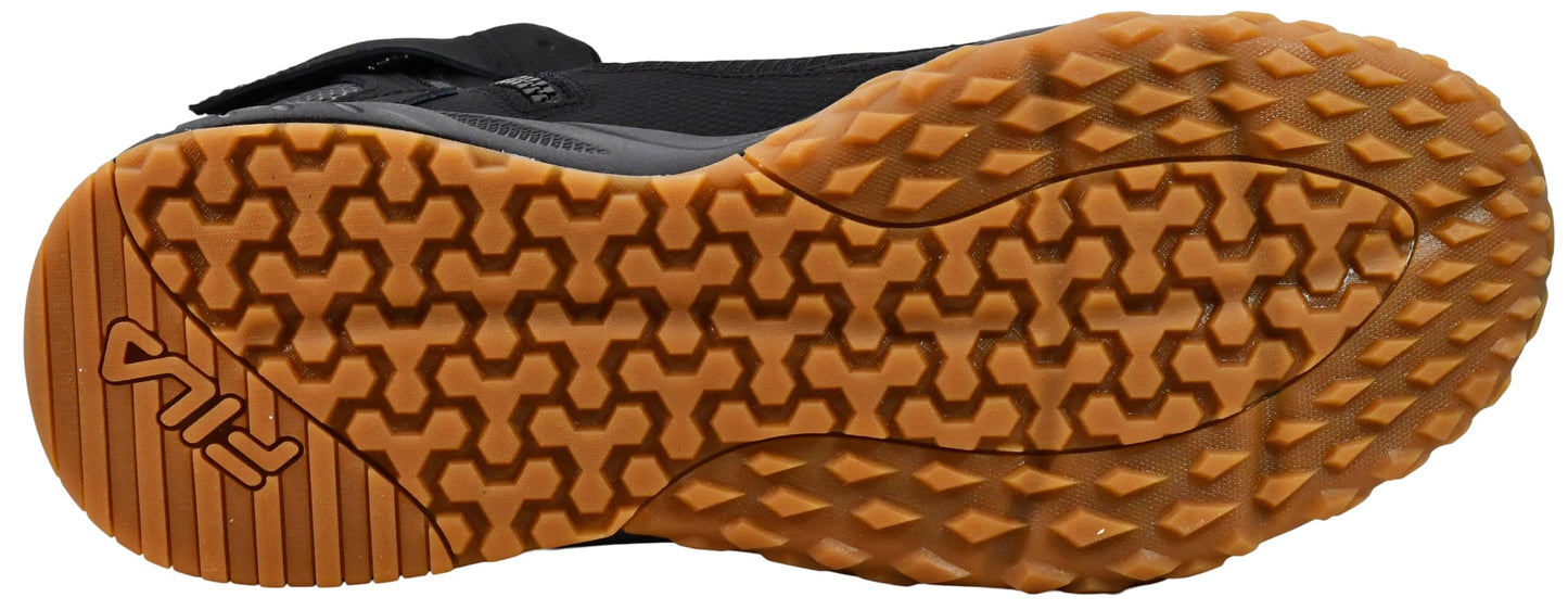 Fila Men's Chastizer Shoes, Black/Black/Gum - 8.5