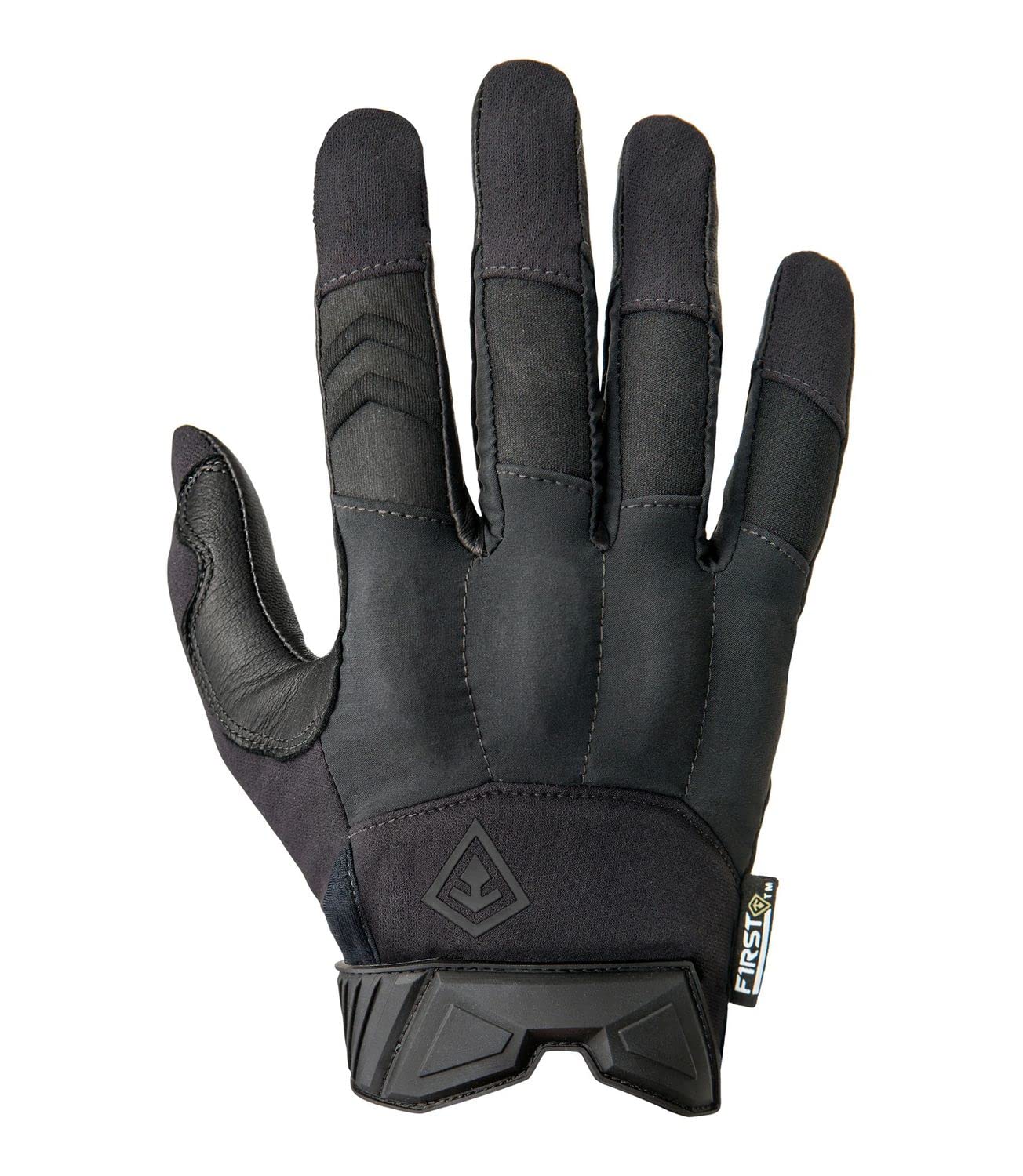 First Tactical Hard Knuckle Gloves, Black, Medium