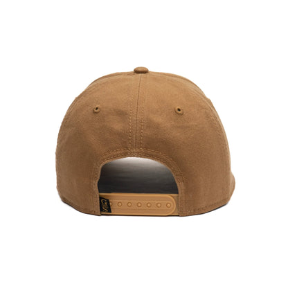 Grunt Style Embroidered American Flag Hat (Natural, One Size)