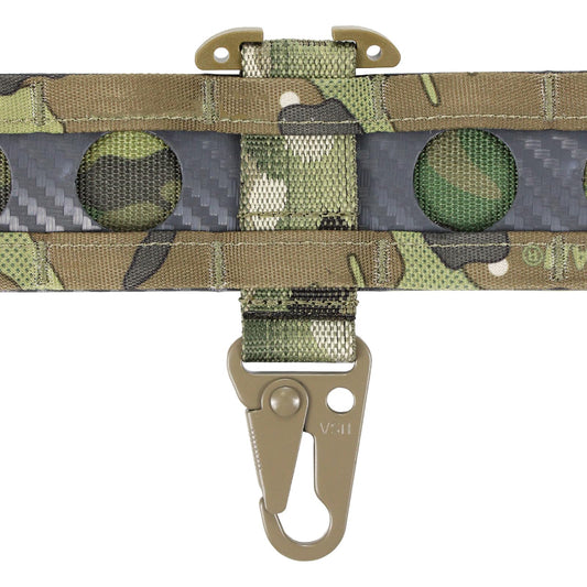 Tactical MOLLE Clip T-Mount Clash Hook, Gloves Clip for Duty Belt, Hanging Carabiner Metal MOLLE Key Holder