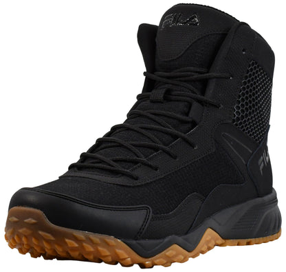 Fila Men's Chastizer Shoes, Black/Black/Gum - 8.5